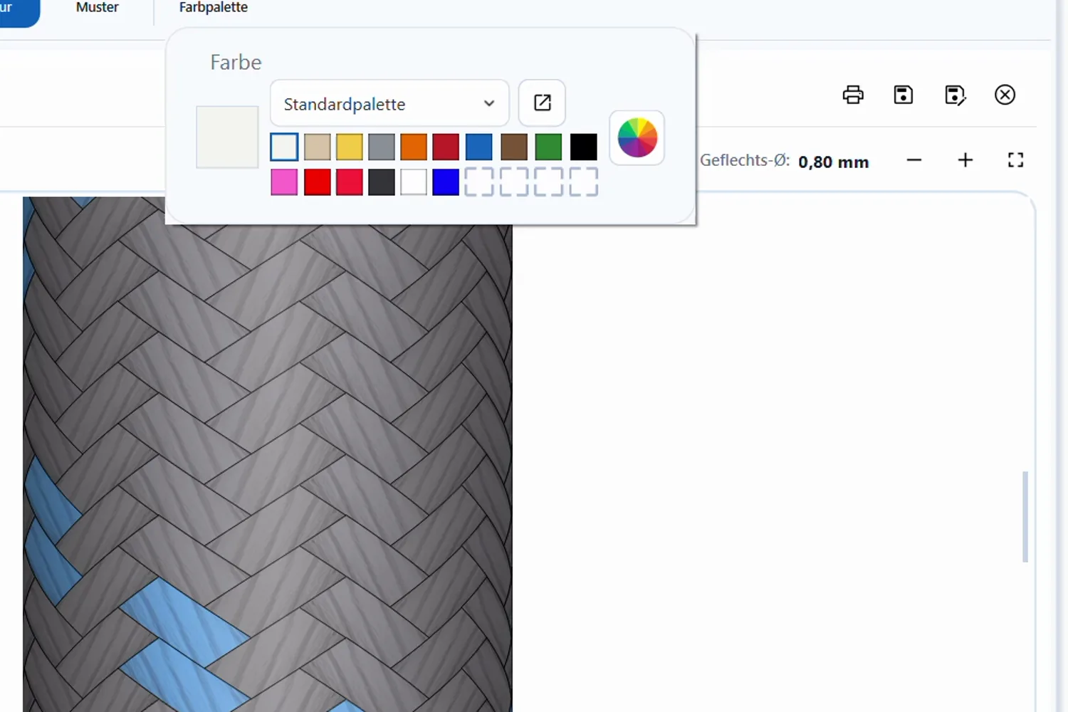 Farbpalette